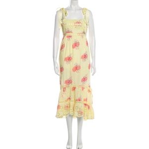 LoveShackFancy Floral Dress